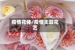 疫情花体/疫情主题花艺