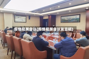疫情视屏会议(疫情视屏会议发言稿)