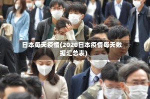 日本每天疫情(2020日本疫情每天数据汇总表)
