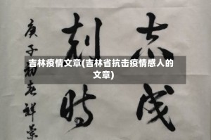 吉林疫情文章(吉林省抗击疫情感人的文章)