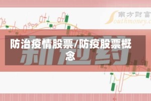 防治疫情股票/防疫股票概念