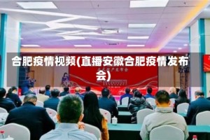 合肥疫情视频(直播安徽合肥疫情发布会)