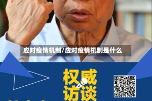 应对疫情机制/应对疫情机制是什么