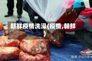 朝鲜疫情洗澡(疫情,朝鲜)