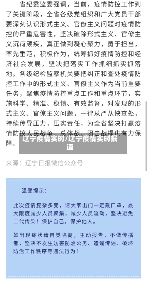 辽宁疫情实时/辽宁疫情实时报道-第2张图片