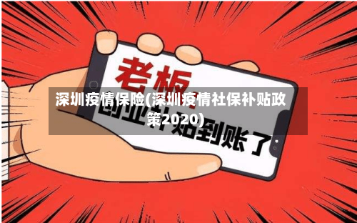 深圳疫情保险(深圳疫情社保补贴政策2020)-第2张图片