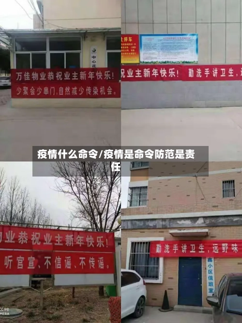 疫情什么命令/疫情是命令防范是责任-第3张图片