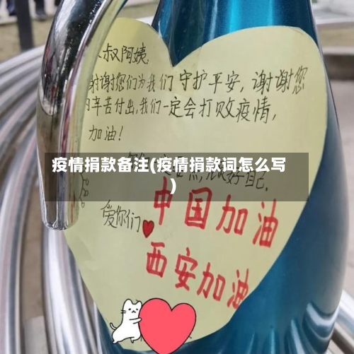 疫情捐款备注(疫情捐款词怎么写)-第2张图片