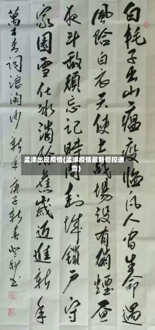 孟津出现疫情(孟津疫情最新管控通告)-第2张图片